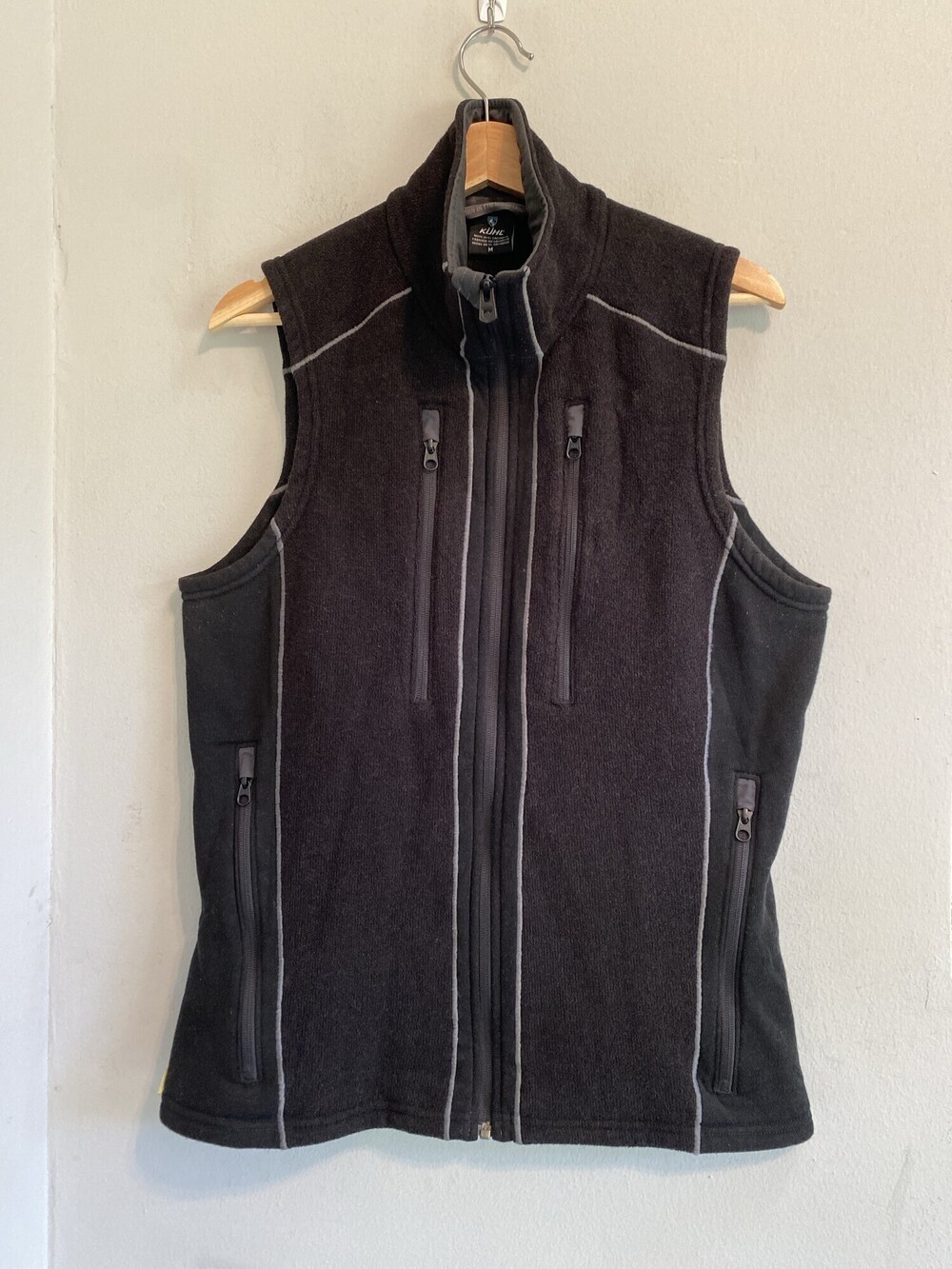 Kuhl Full Zip Knit Vest Brown Black Women’s Medium